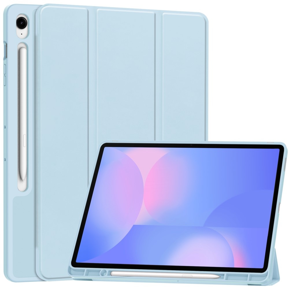 Cases chytré zavírací pouzdro na Samsung Galaxy Tab S10 FE+ - světlemodré