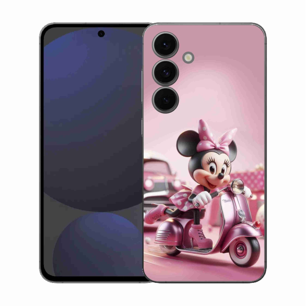 Gelový kryt mmCase na Samsung Galaxy S25 FE - minnie 1