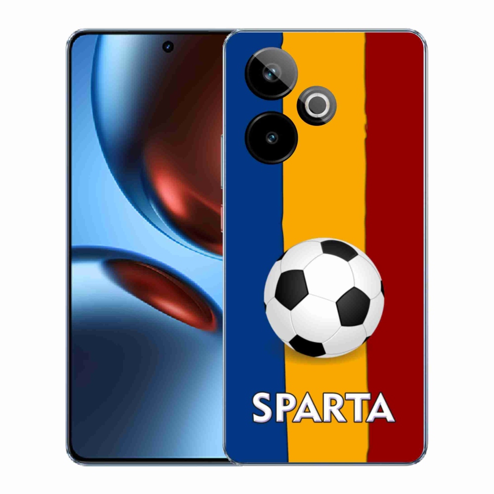 Gelový kryt mmCase na Realme GT 7 5G/GT 7T 5G - fotbal 1