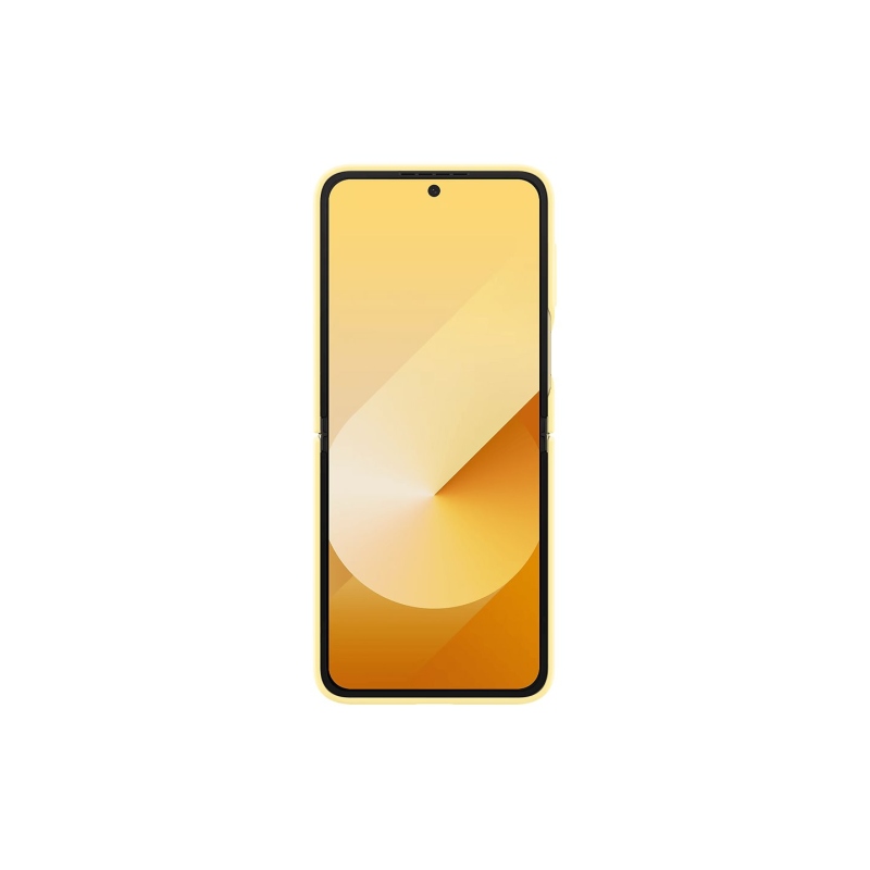 EF-PF741TYE Samsung Silikonový Kryt s Kroužkem pro Galaxy Z Flip 6 Yellow