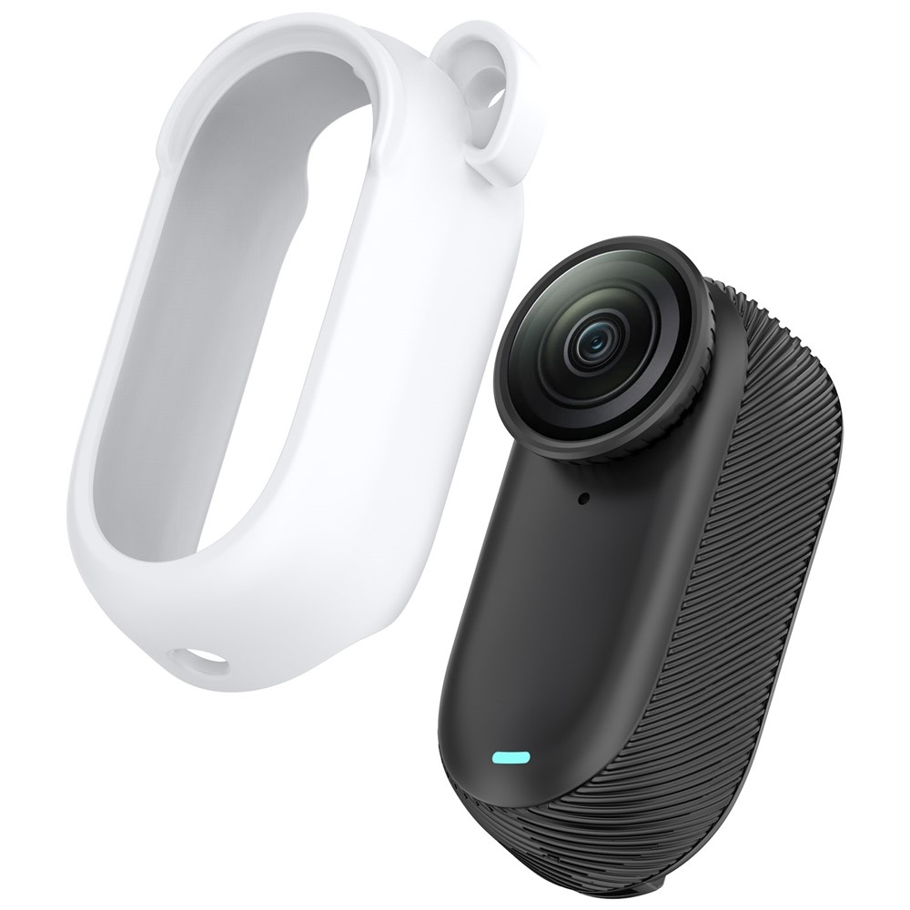Silikonový ochranný obal pro Insta360 GO 3 / GO 3S - bílý