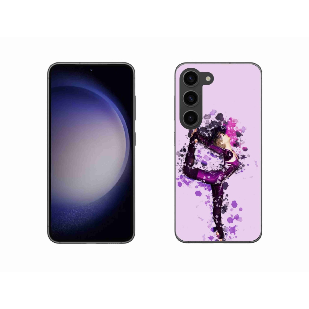 Gelový kryt mmCase na Samsung Galaxy S23 5G - baletka