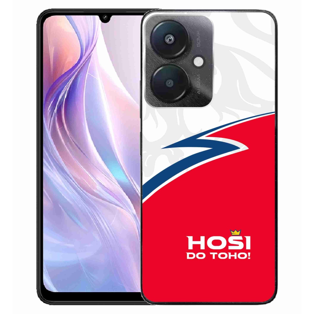 Gelový kryt mmCase na Xiaomi Redmi 13C 5G  - hoši do toho 1