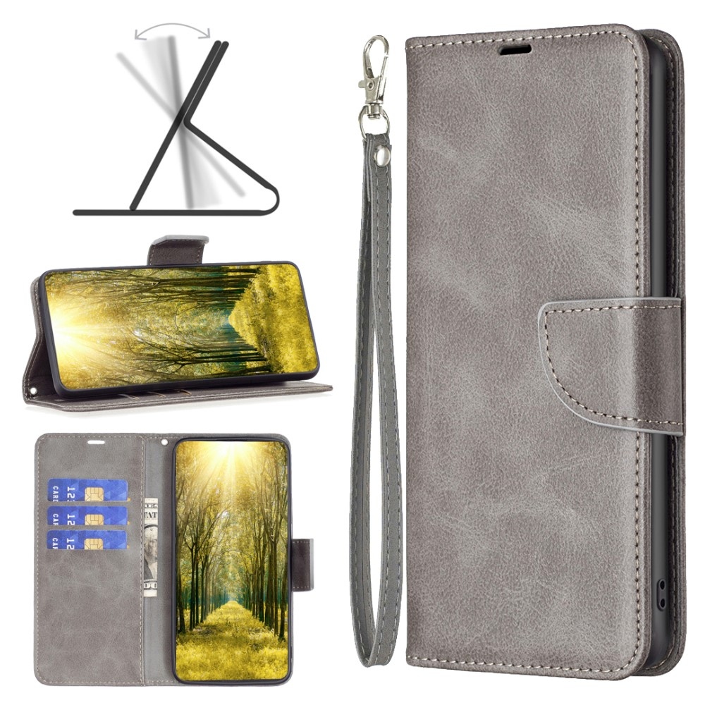 Case knížkové pouzdro na Xiaomi Redmi 13 4G/Poco M6 4G - šedé