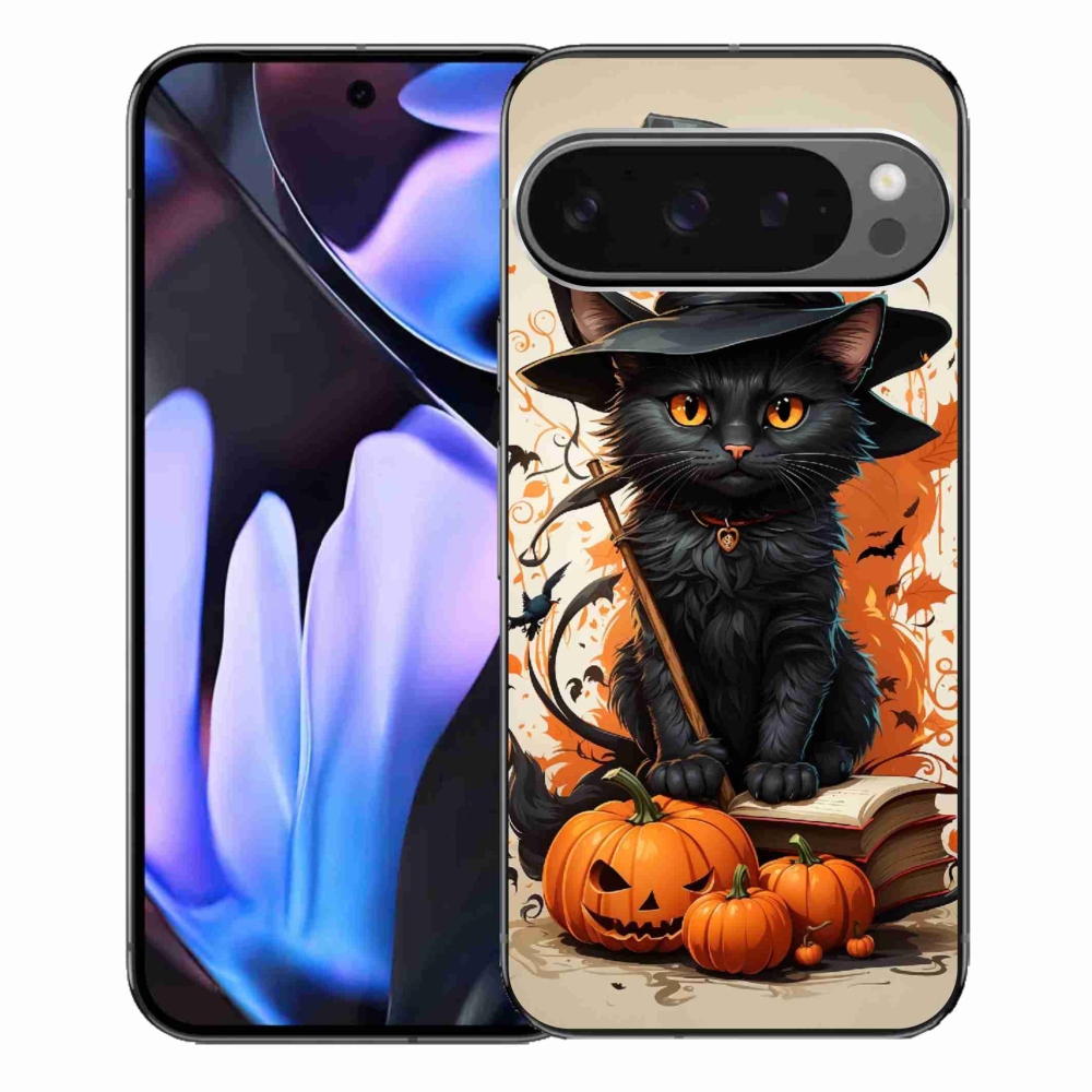 Gelový kryt mmCase na Google Pixel 9 Pro XL - kocour čaroděj