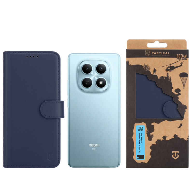 Tactical Field Notes pro Xiaomi Redmi Note 15 4G/5G Blue