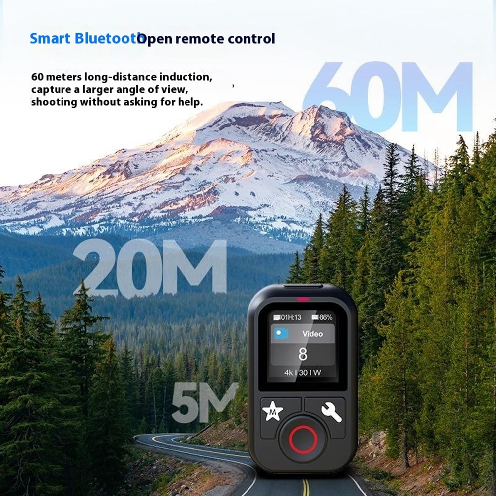 TELESIN Bluetooth dálkový ovladač pro GoPro Hero 13/12/11/10/9/8 a GoPro Max