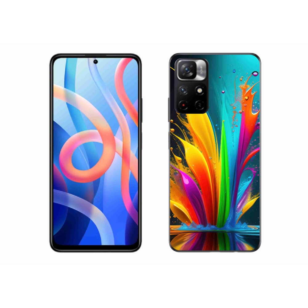 Gelový kryt mmCase na Xiaomi Redmi Note 11S 5G - abstraktní motiv 1