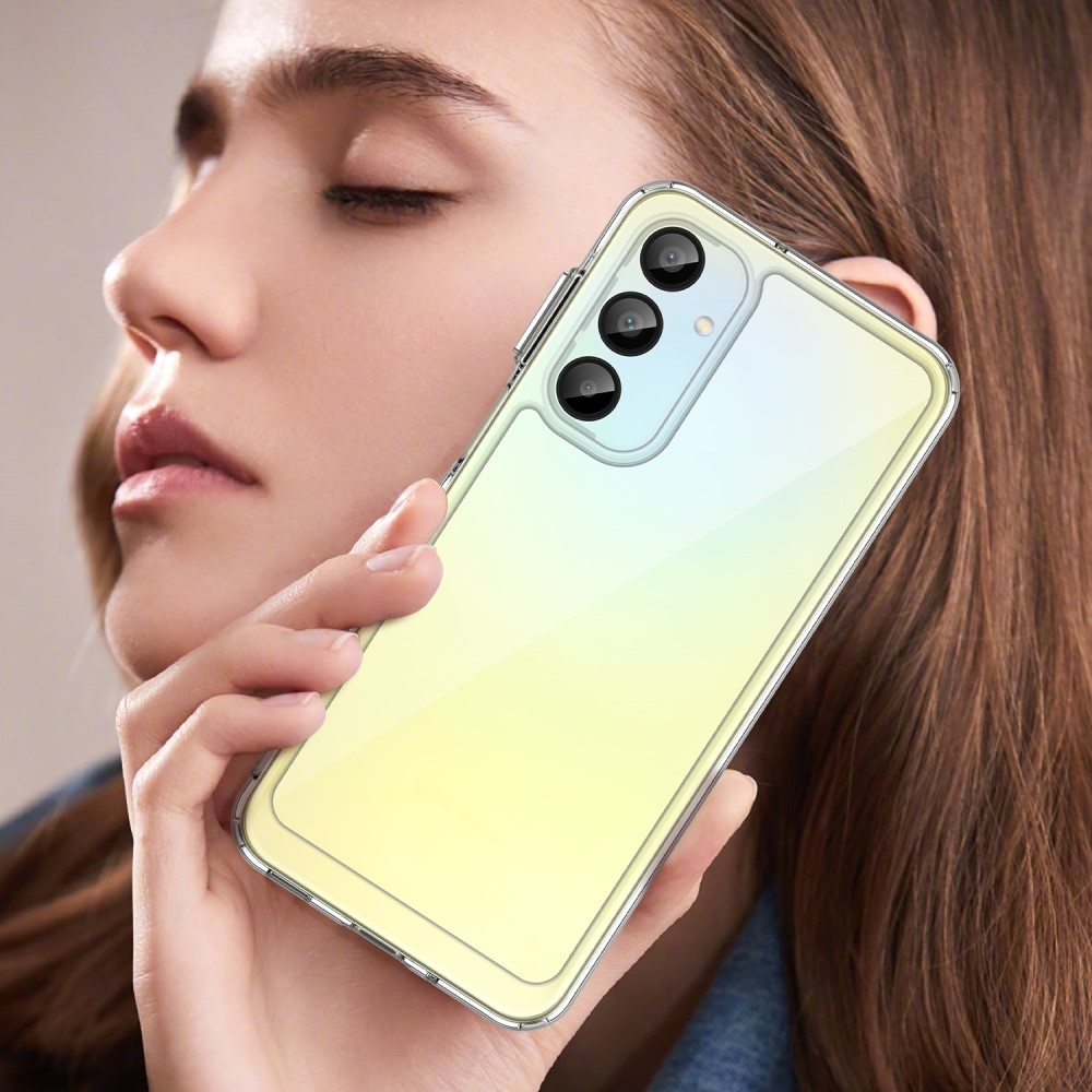 Gelový obal s pevnými zády na Samsung Galaxy A16 4G/5G - průhledný
