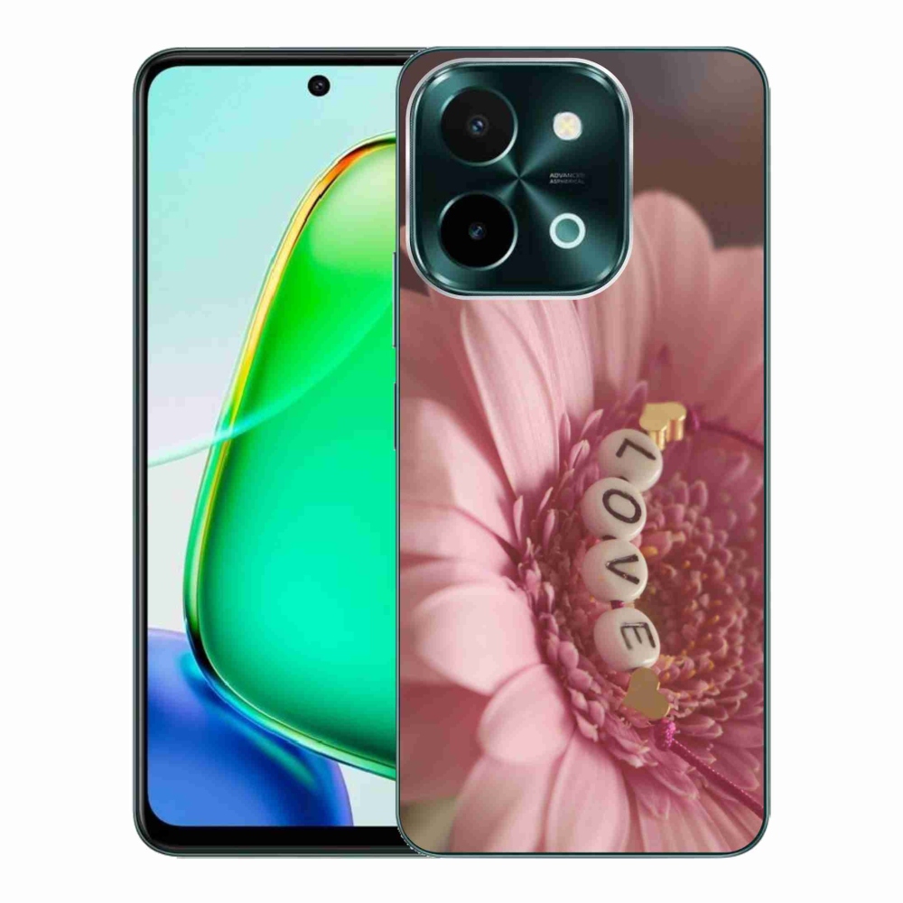 Gelový kryt mmCase na Vivo Y28 - přívěsek love