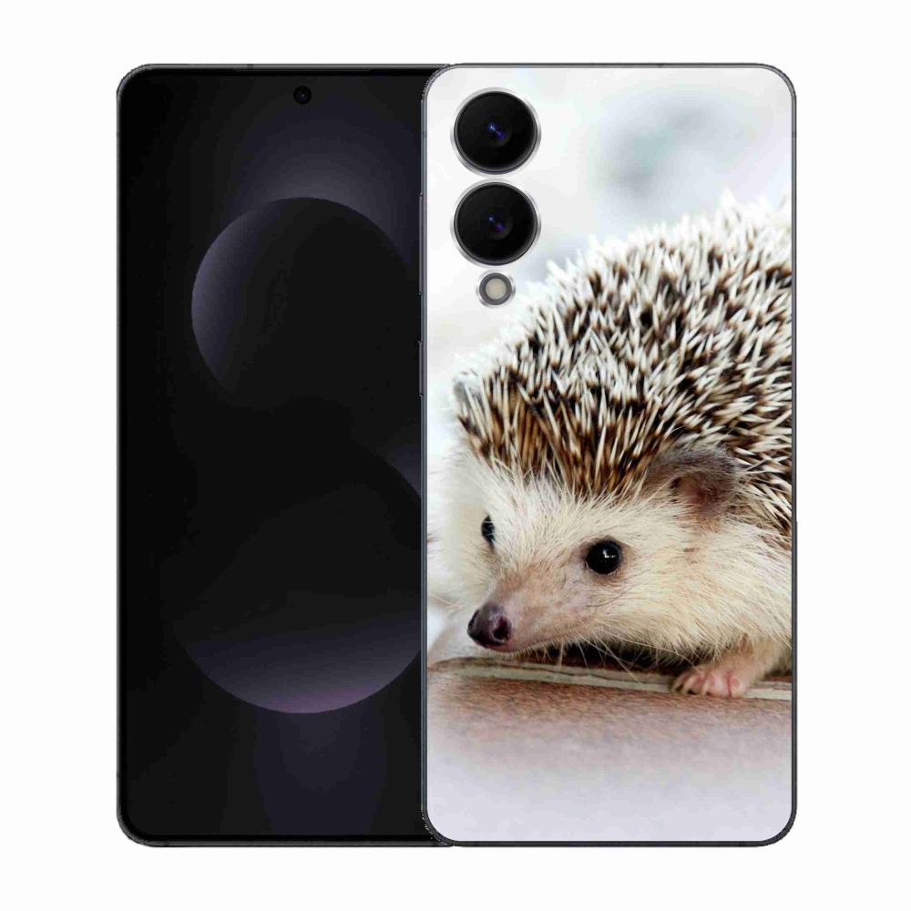 Gelový kryt mmCase na Samsung Galaxy S25 Edge - ježek
