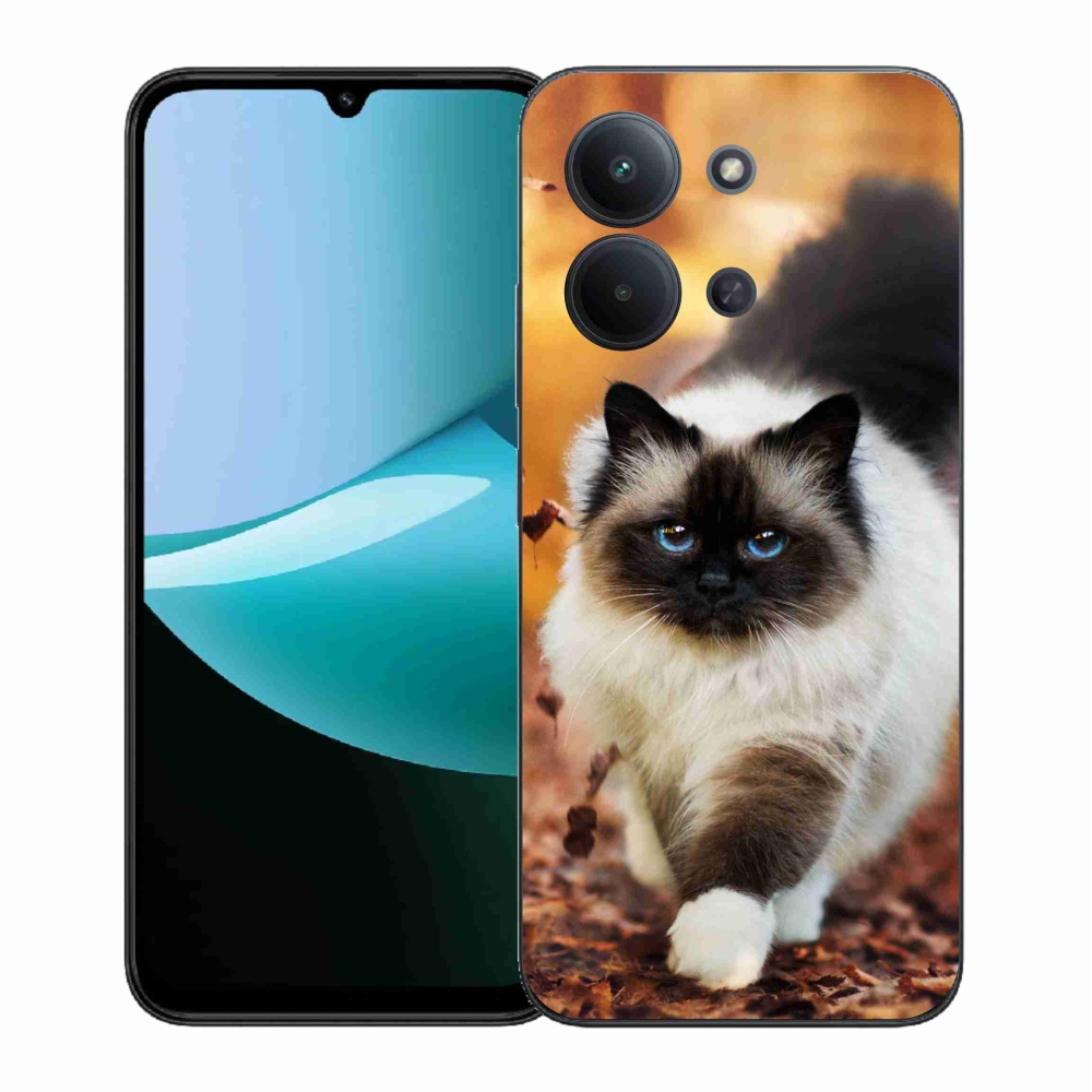 Gelový kryt mmCase na Xiaomi Redmi 15C 4G (171mm)/Poco C85 4G (171mm) - kočka