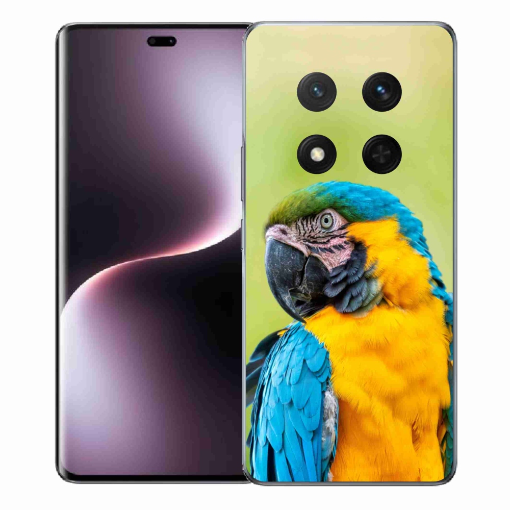 Gelový kryt mmCase na Honor Magic 7 Lite 5G - papoušek ara 2