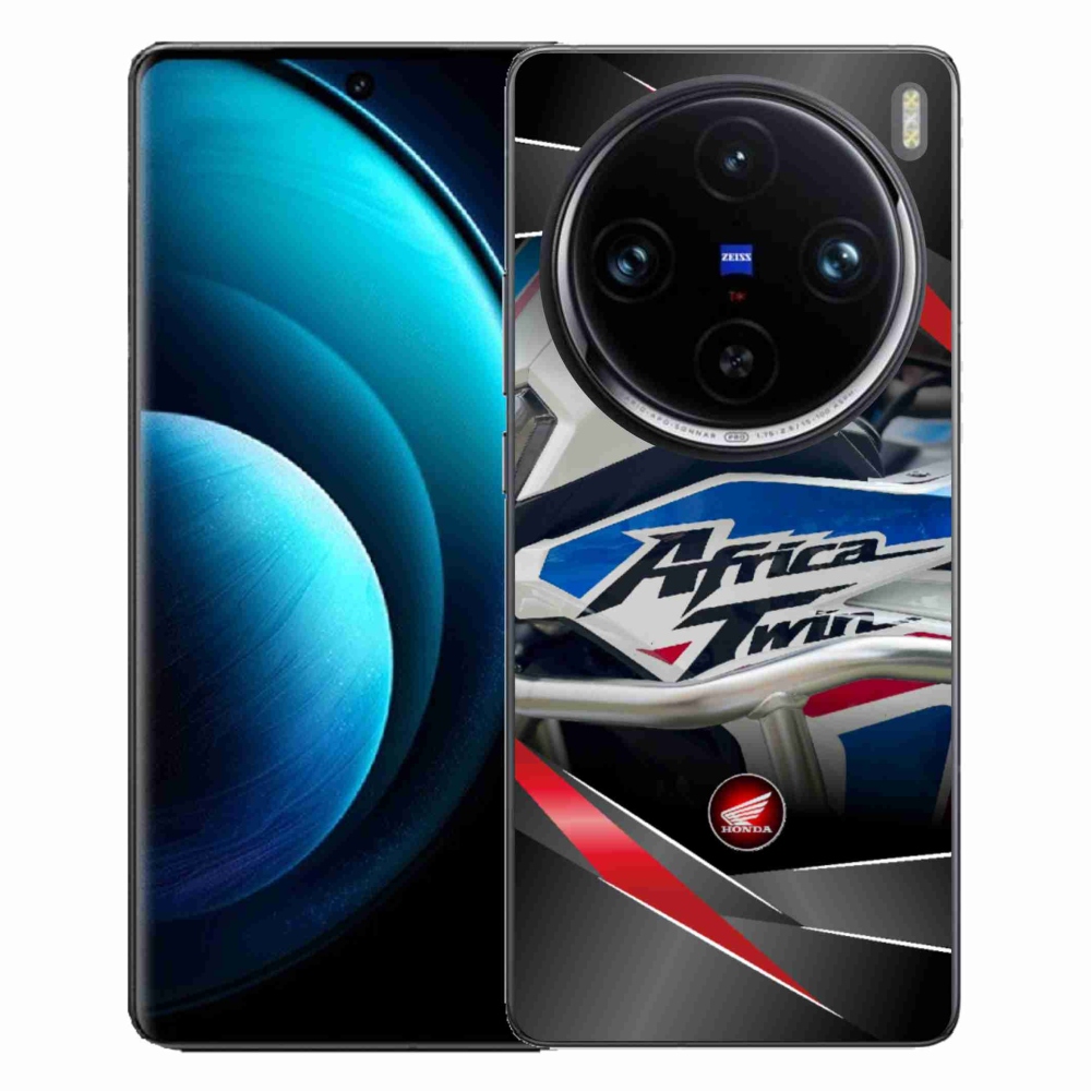 Gelový kryt mmCase na Vivo X100 Pro 5G - motorka honda