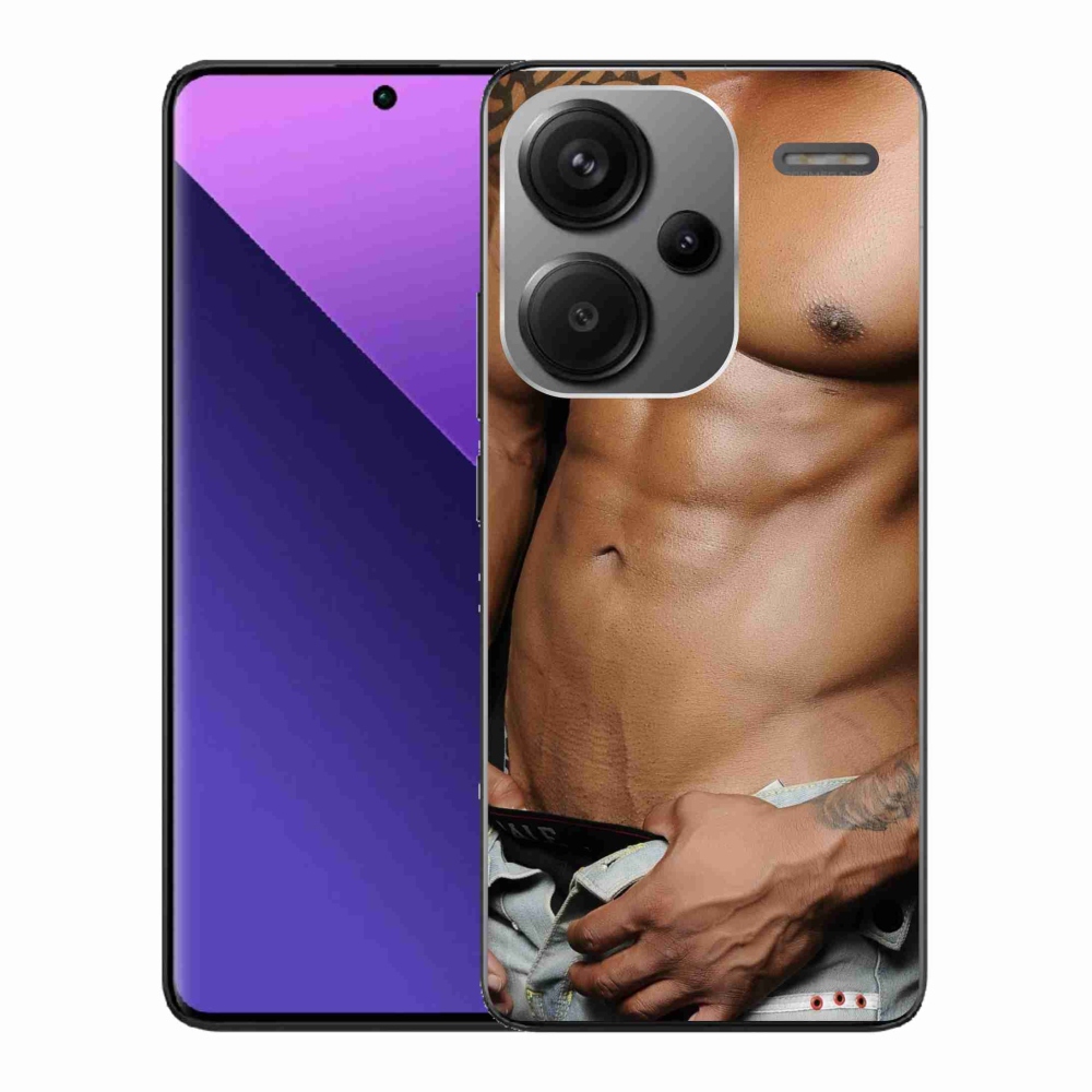 Gelový kryt mmCase na Xiaomi Redmi Note 13 Pro+ 5G - sexy muž