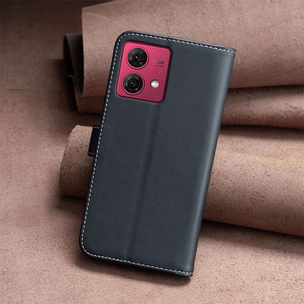 BNF knížkové pouzdro na Motorola Moto G84 5G - černé