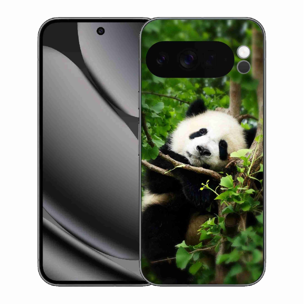 Gelový kryt mmCase na Google Pixel 10 Pro XL - panda