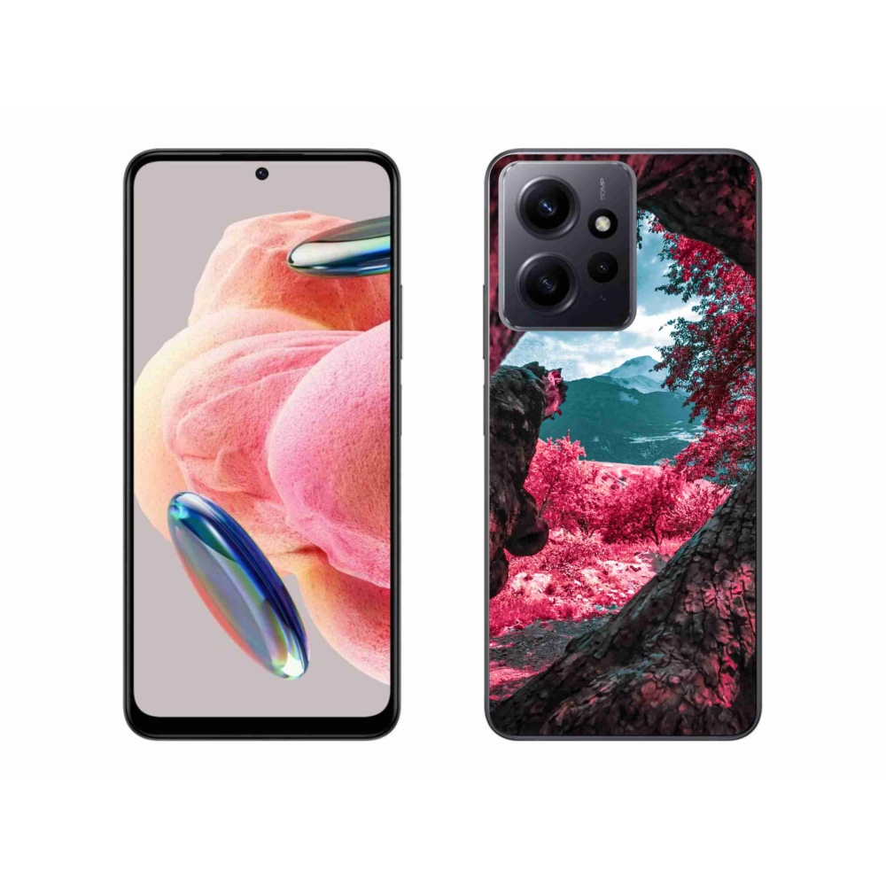 Gelový kryt mmCase na Xiaomi Redmi Note 12 4G - výhled na hory