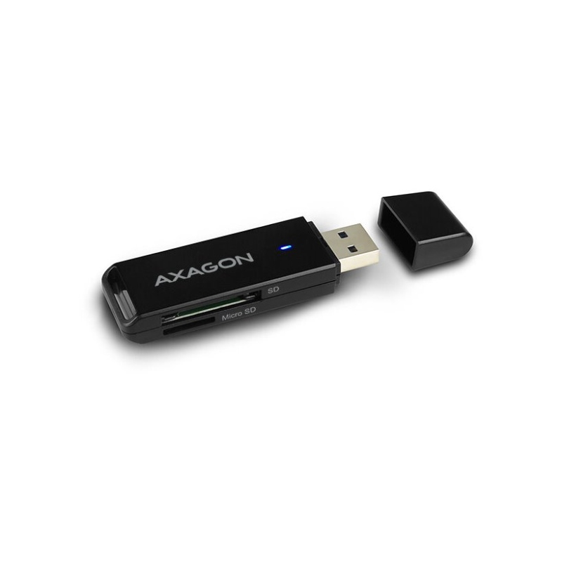 Axagon Superspeed USB Čtečka SD/microSDKaret