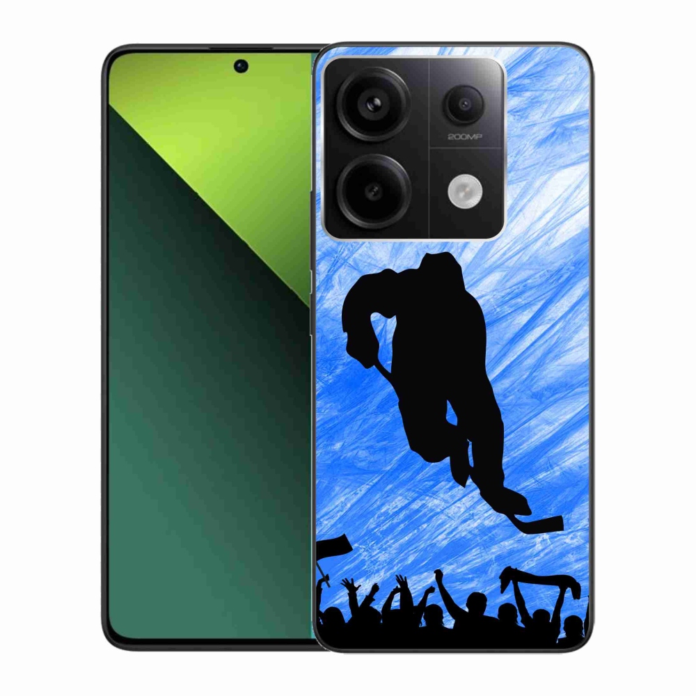 Gelový kryt mmCase na Xiaomi Redmi Note 13 Pro 5G/Poco X6 5G - hokejový hráč