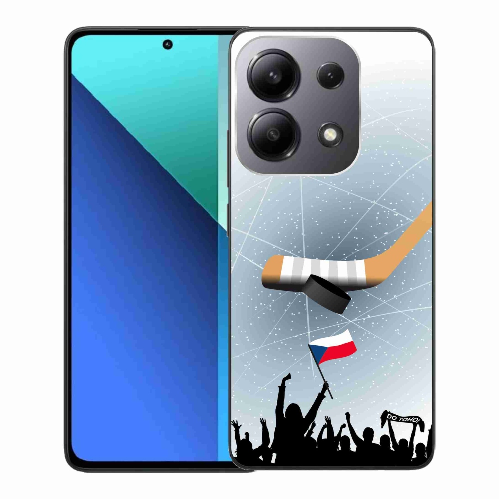 Gelový kryt mmCase na Xiaomi Redmi Note 13 - fanoušci hokeje