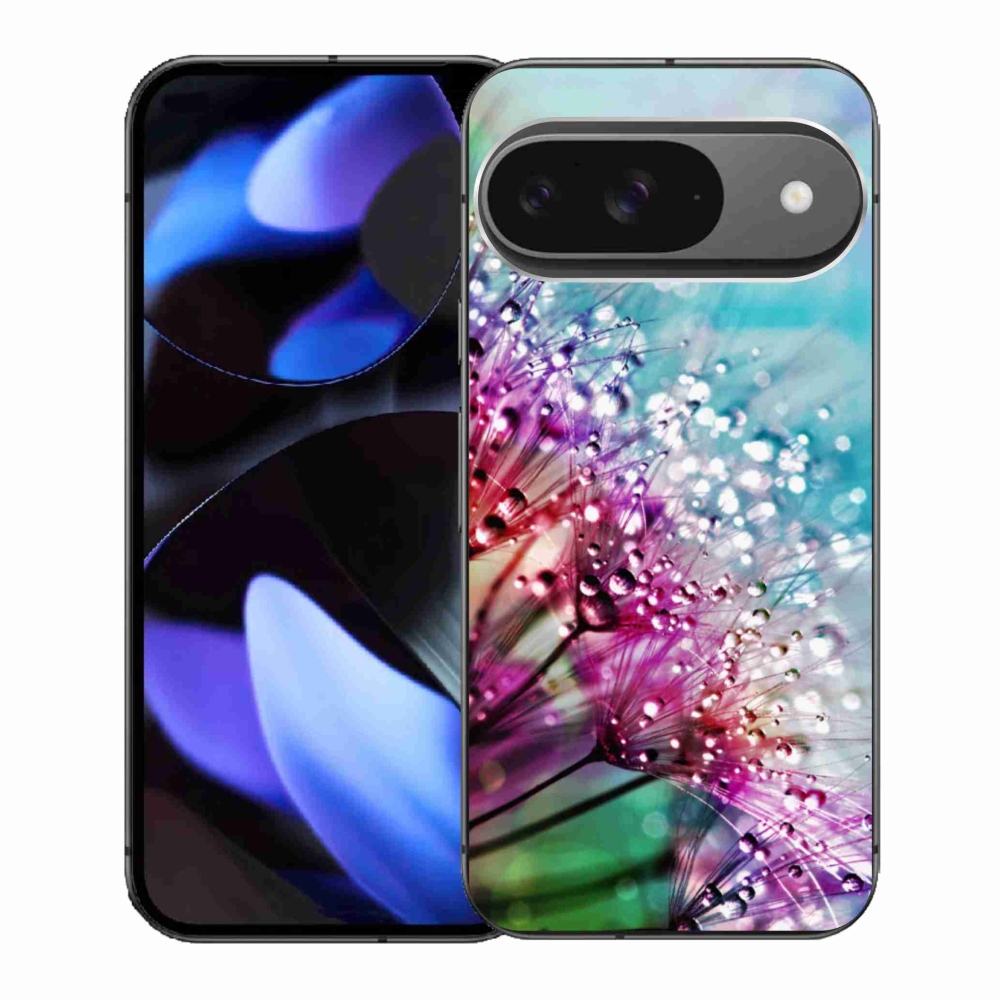 Gelový kryt mmCase na Google Pixel 9/9 Pro - barevné květy