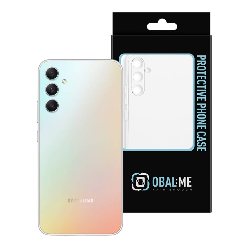 OBAL:ME TPU Kryt pro Samsung Galaxy A34 5G Transparent