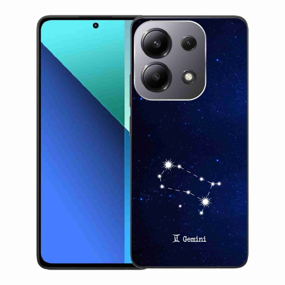 Gelový kryt mmCase na Xiaomi Redmi Note 13 - souhvězdí Blíženců