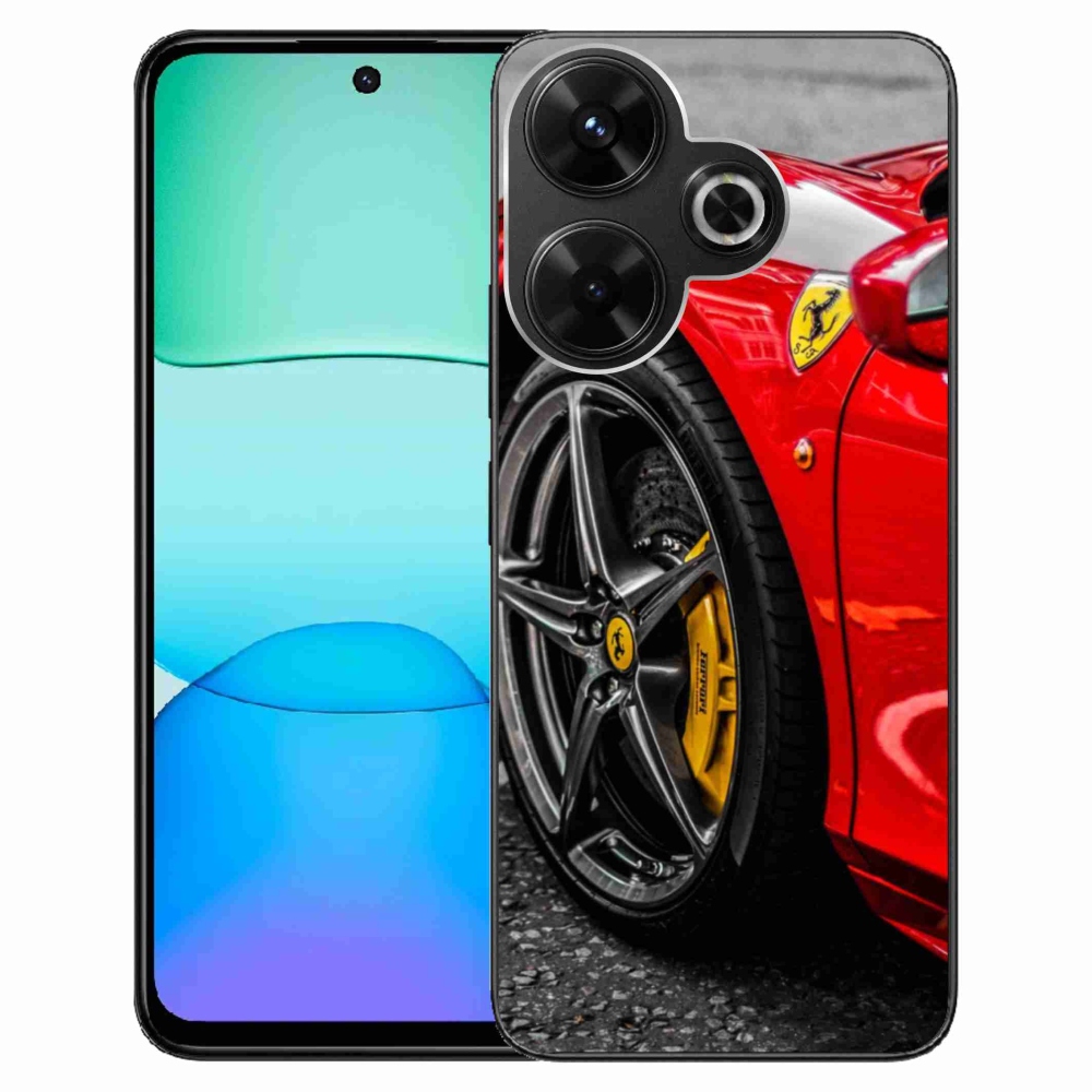 Gelový kryt mmCase na Xiaomi Redmi 13 4G/Poco M6 4G - auto 1