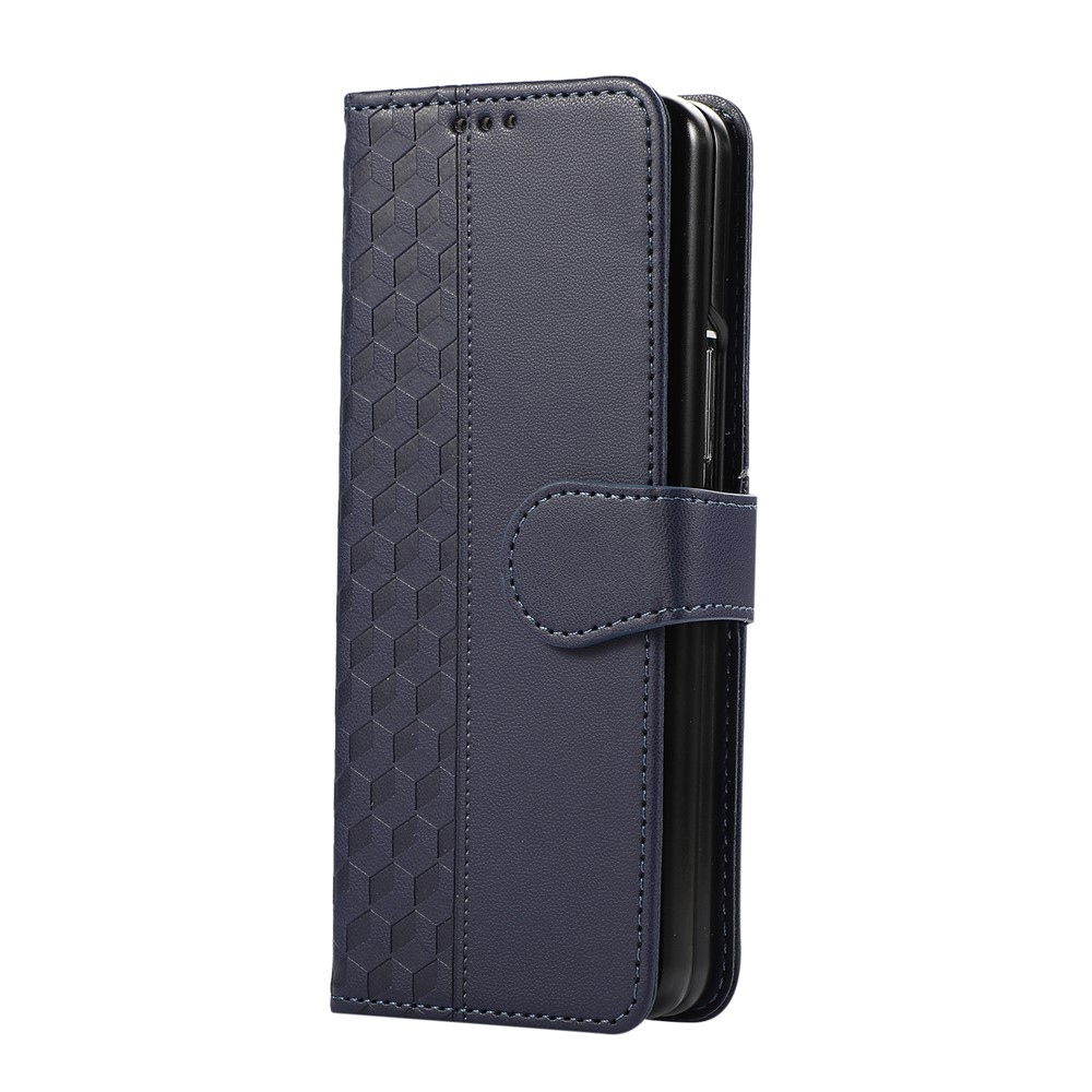 Gridy knížkové pouzdro na Samsung Galaxy Z Fold7 5G - modré