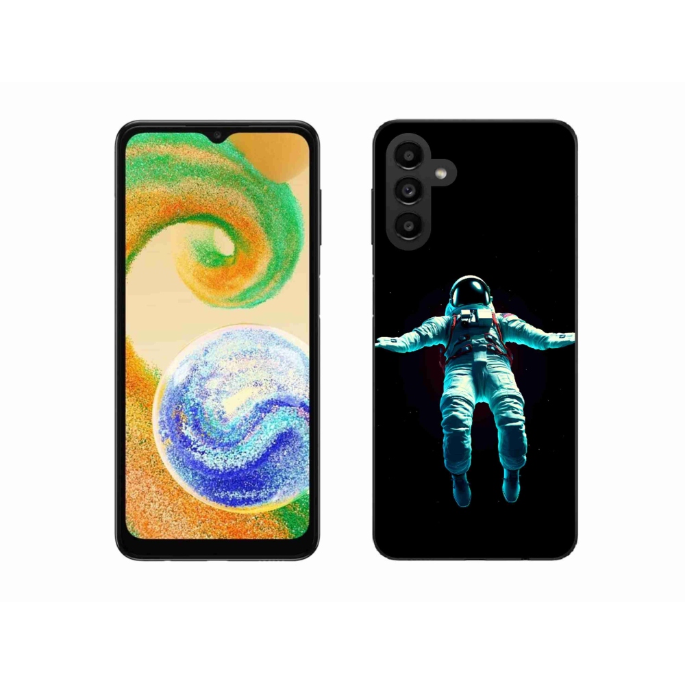 Gelový kryt mmCase na Samsung Galaxy A04s (164.7x76.7x9.1mm) - kosmonaut
