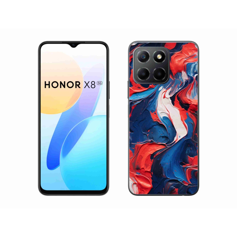 Gelový kryt mmCase na Honor X8 5G - abstraktní motiv 7