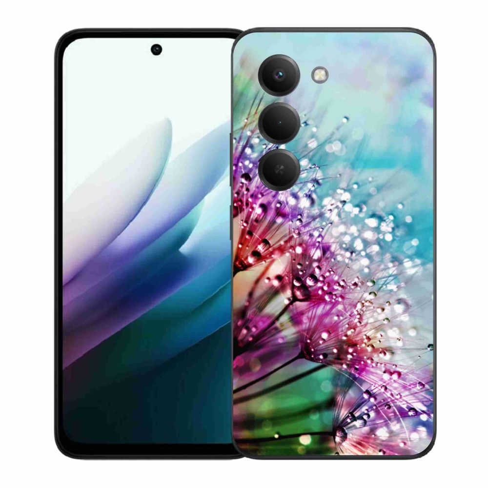 Gelový kryt mmCase na Xiaomi Redmi 15 4G/5G (171mm) - barevné květy