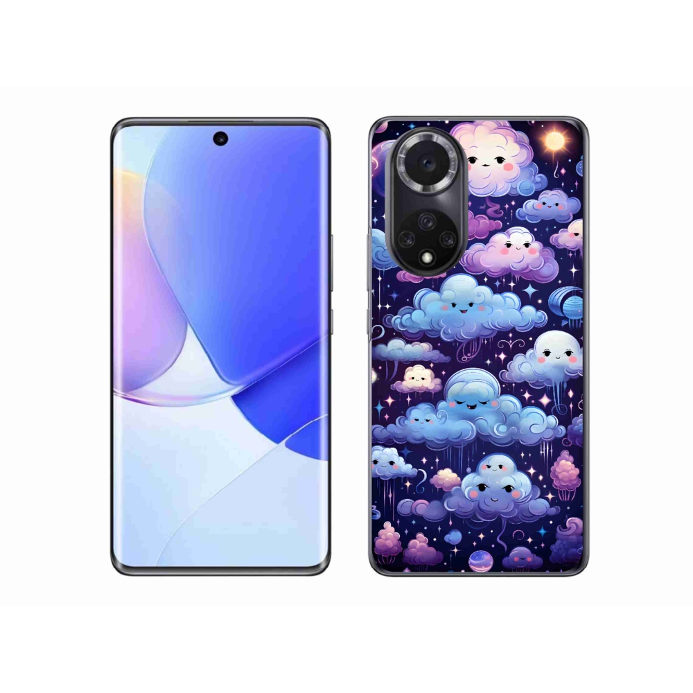 Gelový kryt mmCase na Honor 50 - mráčky
