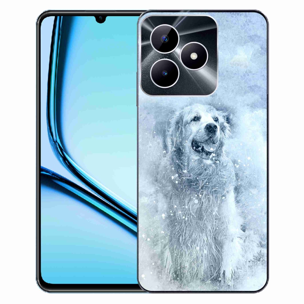 Gelový obal mmCase na Realme Note 50 - retrívr
