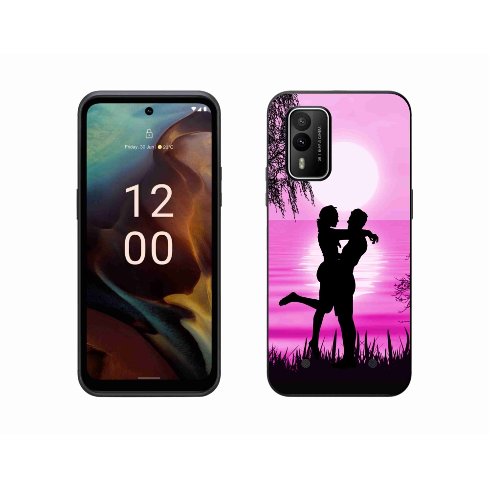 Gelový obal mmCase na Nokia XR21 - západ slunce