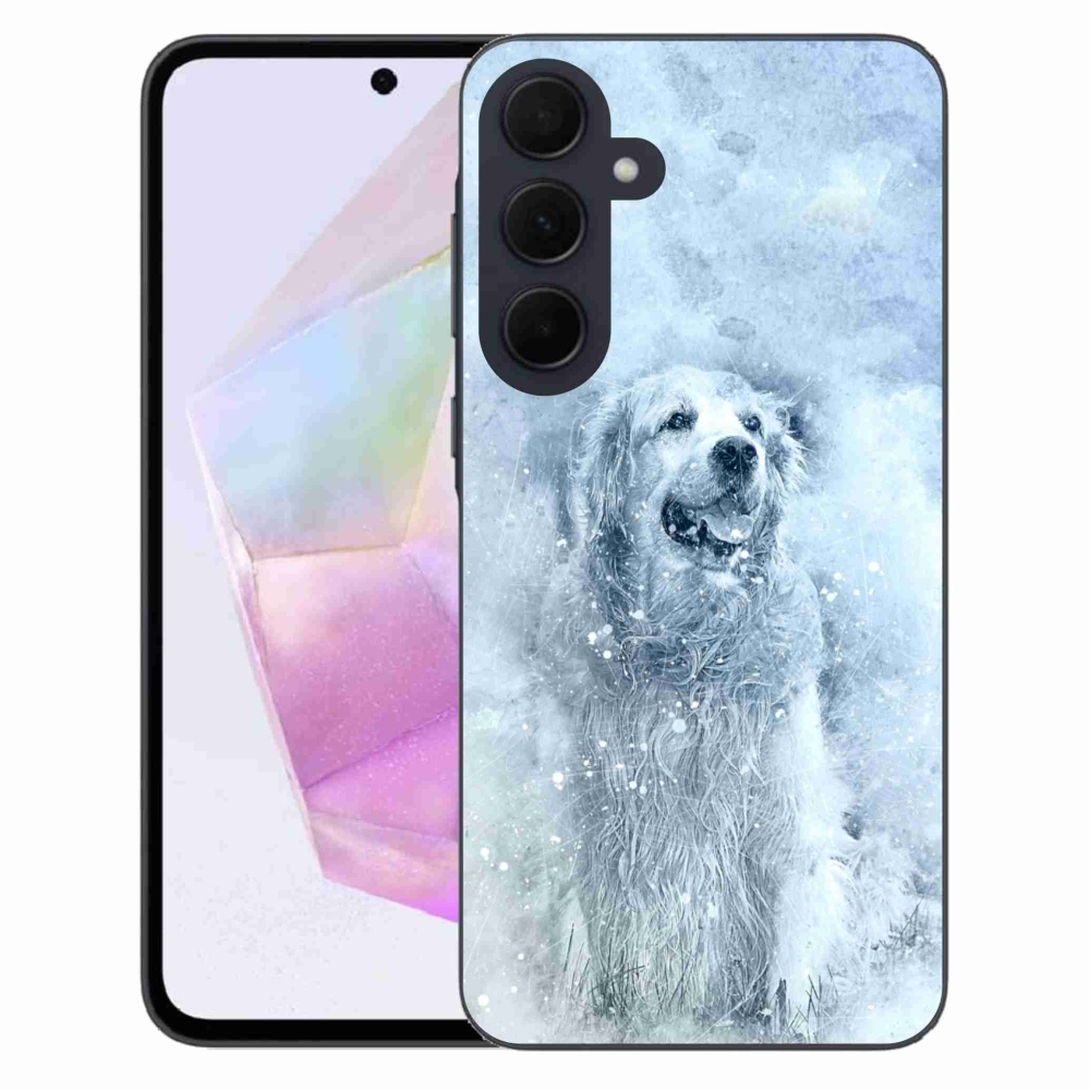 Gelový obal mmCase na Samsung Galaxy A35 5G - retrívr