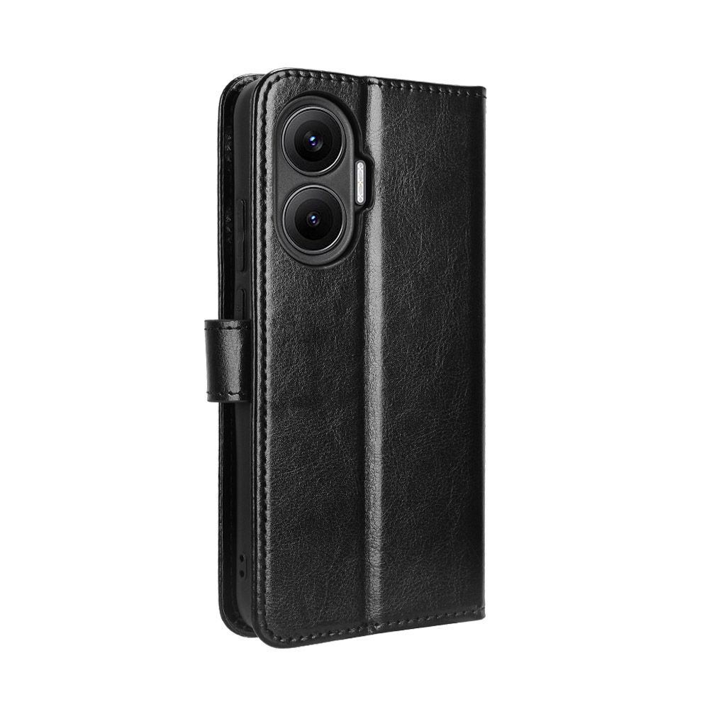 Crazy knížkové pouzdro na Xiaomi Poco F7 5G - černé