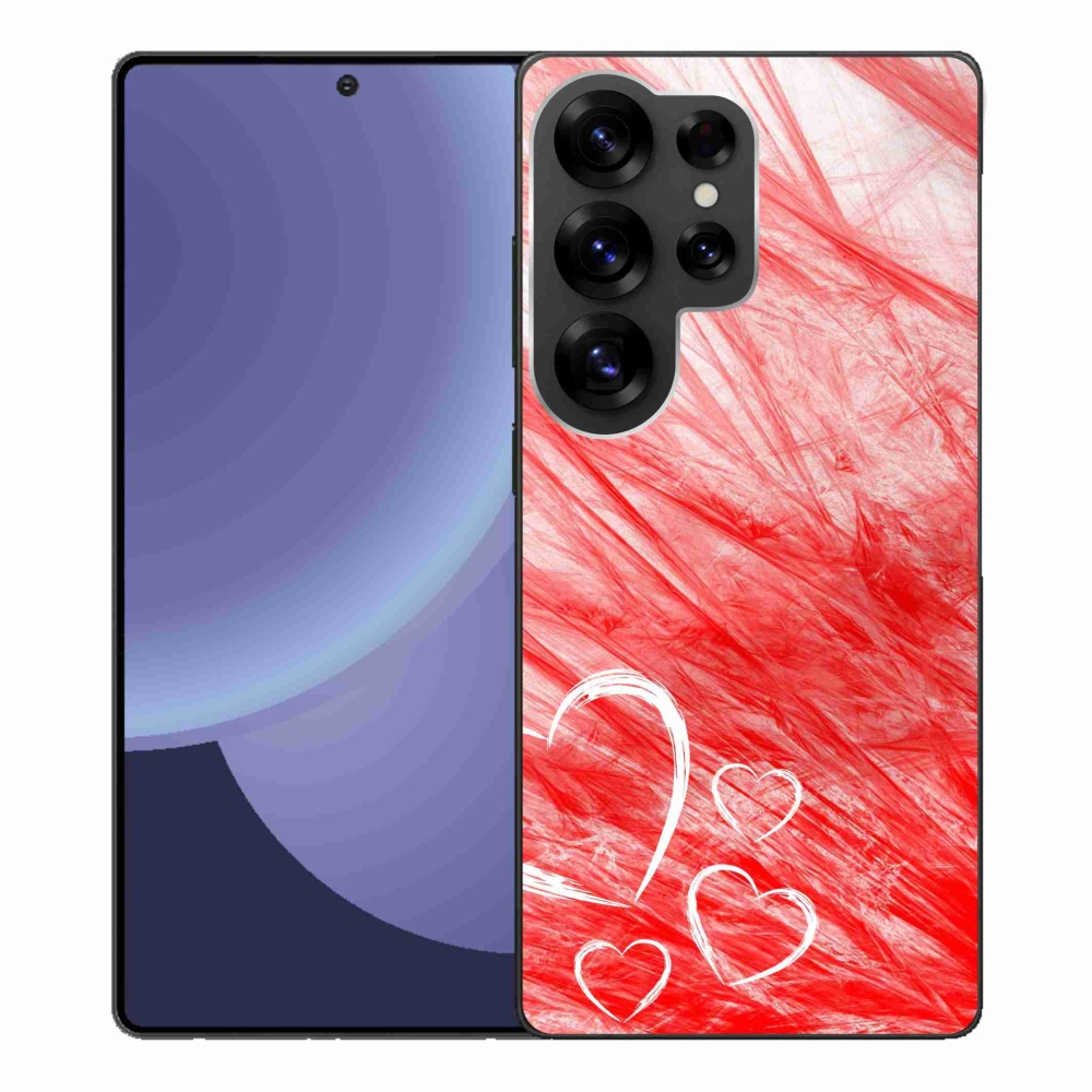 Gelový kryt mmCase na Samsung Galaxy S25 Ultra - heart