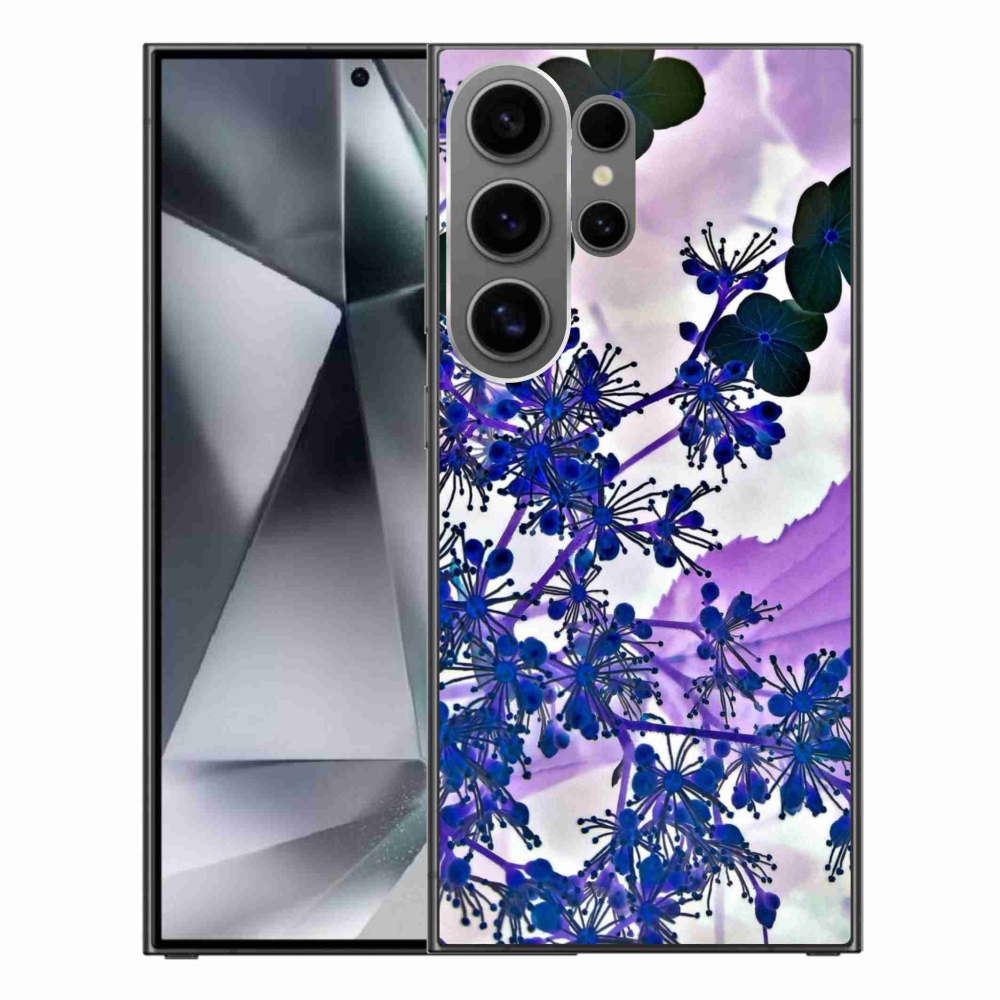 Gelový kryt mmCase na Samsung Galaxy S24 Ultra - květ hortenzie