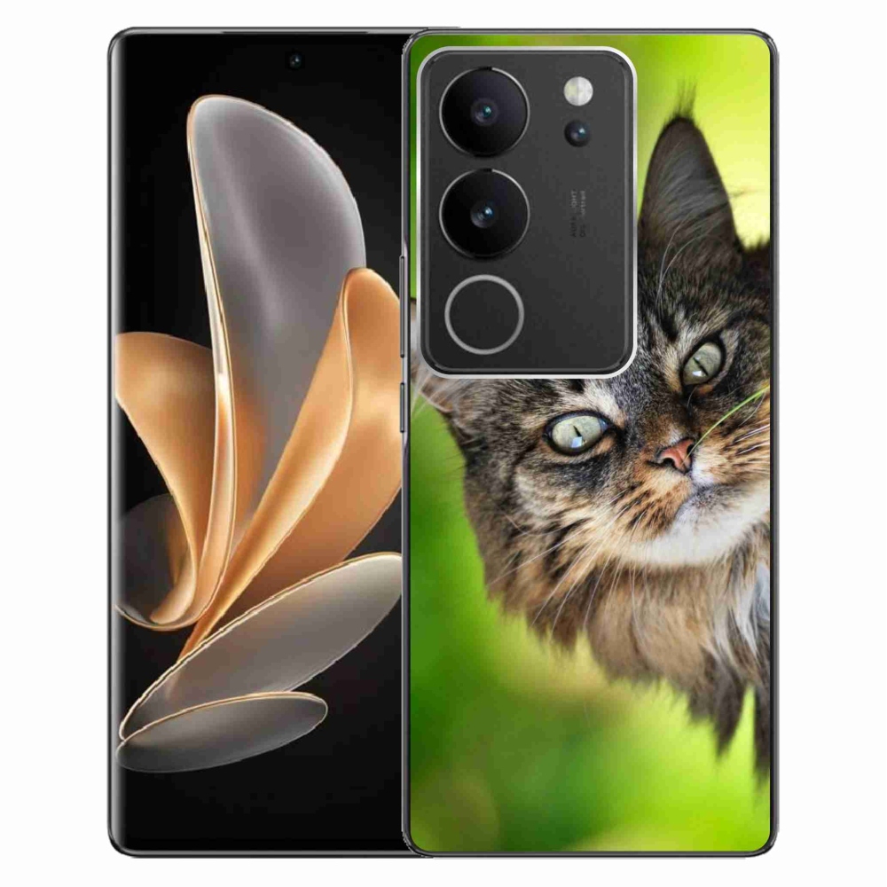 Gelový kryt mmCase na Vivo V29 5G - kočka 3