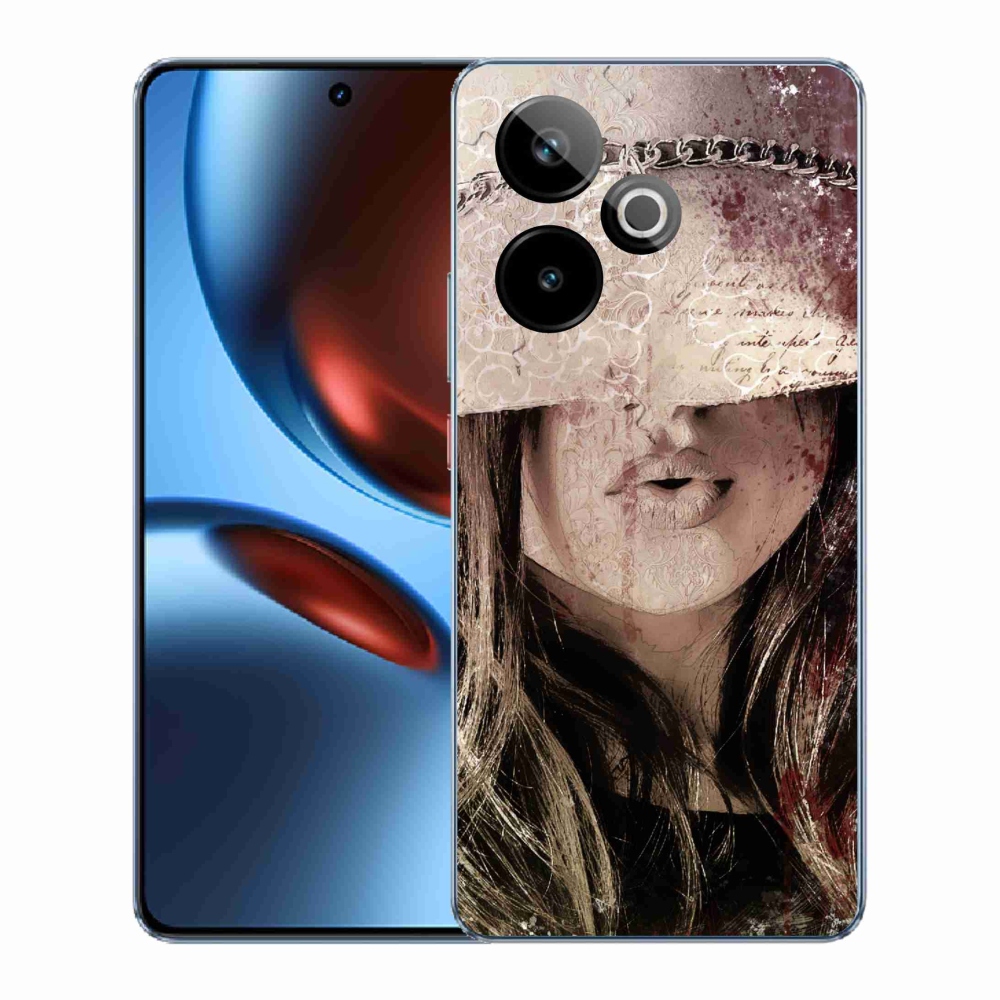 Gelový kryt mmCase na Realme GT 7 5G/GT 7T 5G - dívka