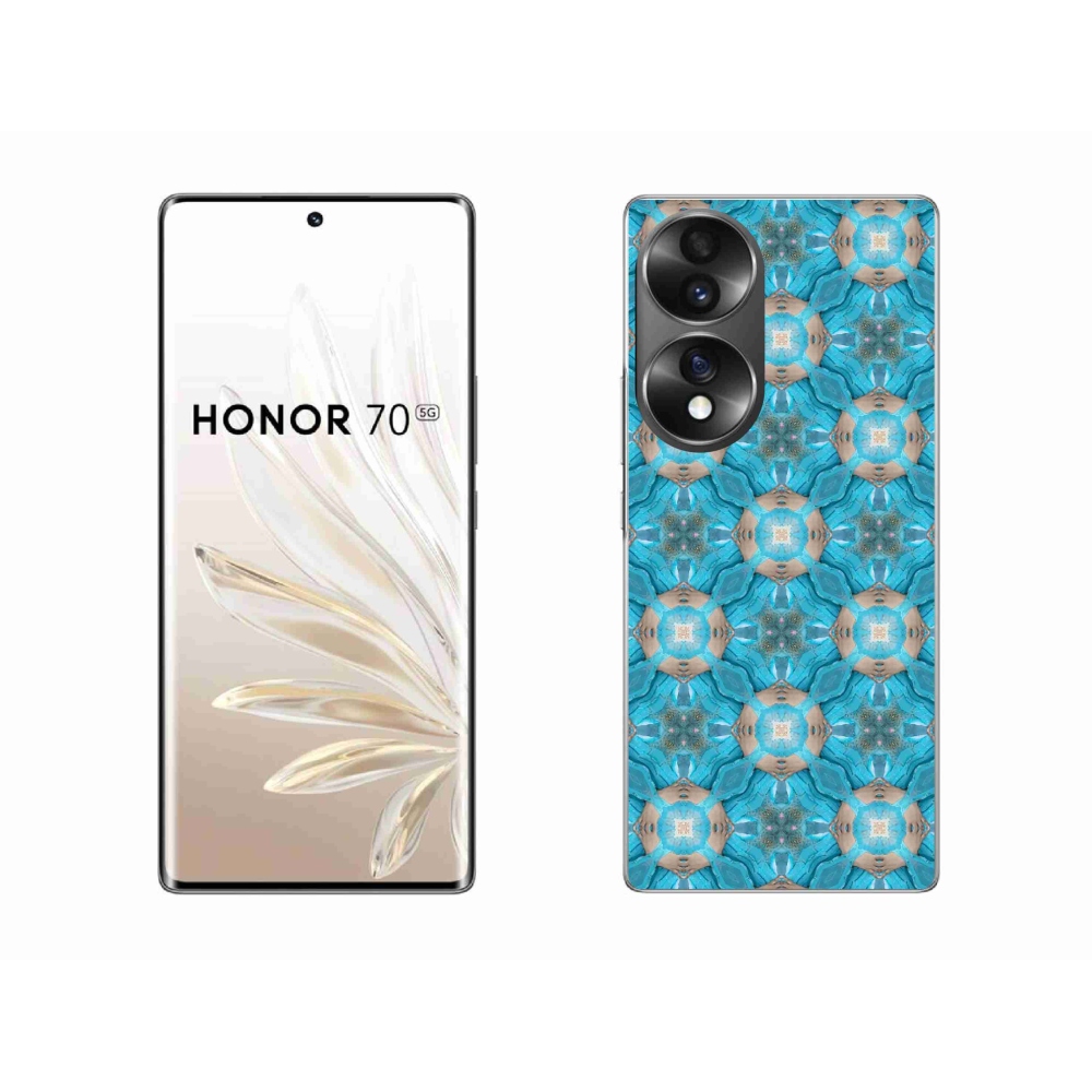 Gelový kryt mmCase na Honor 70 - abstraktní motiv 12
