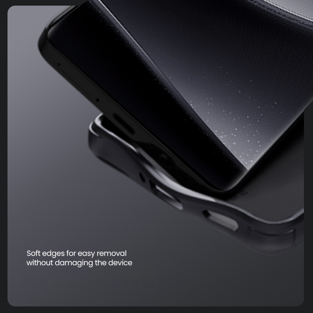 NLK gelový obal s ochranou fotoaparátu na Xiaomi Redmi Note Note 14 Pro+ 5G - černý