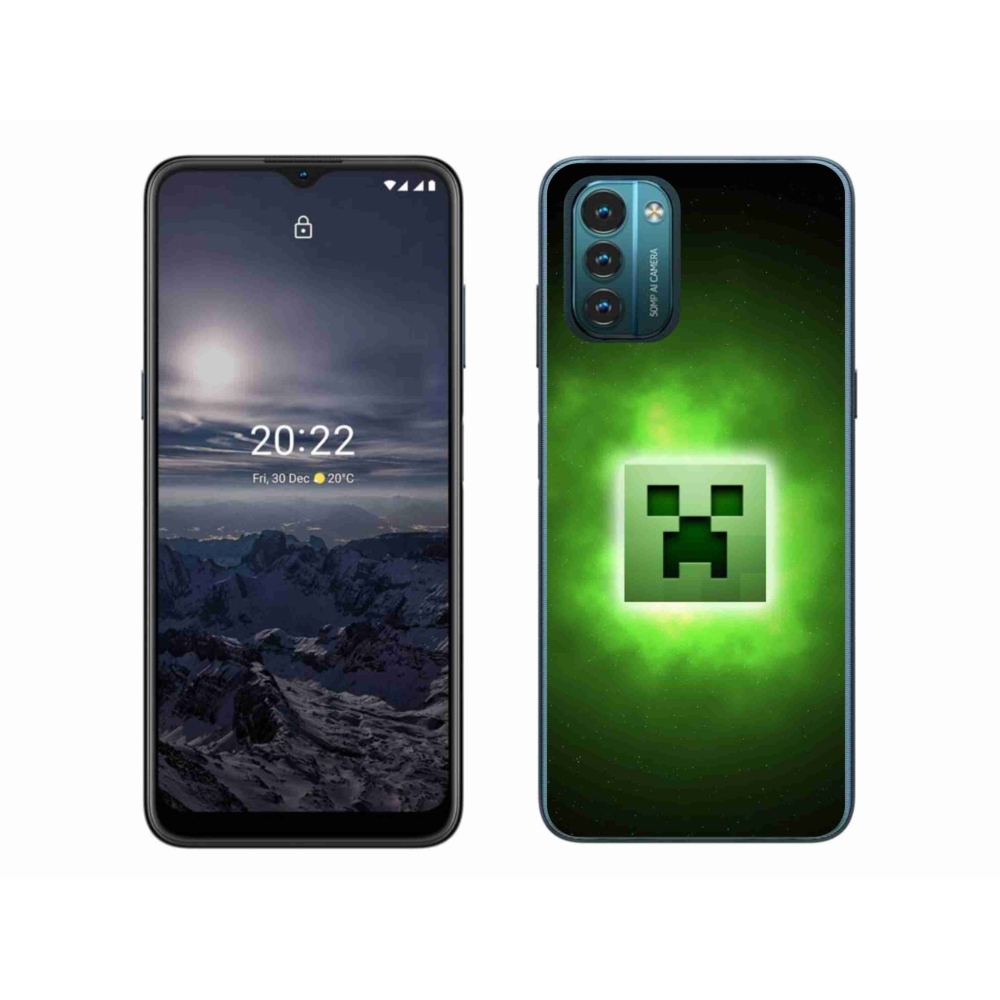 Gelový kryt mmCase na Nokia G11/G21 - minecraft