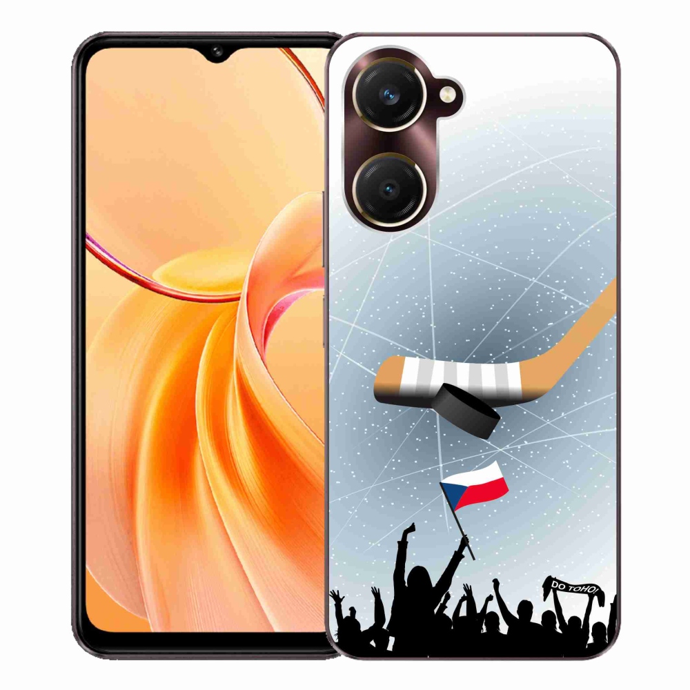 Gelový kryt mmCase na Vivo Y28s 5G - fanoušci hokeje