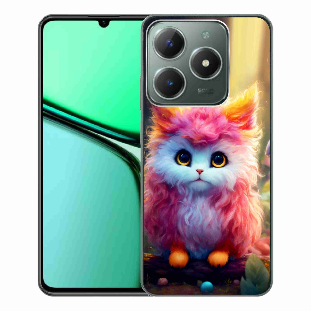 Gelový kryt mmCase na Realme C61 - roztomilé kotě 5