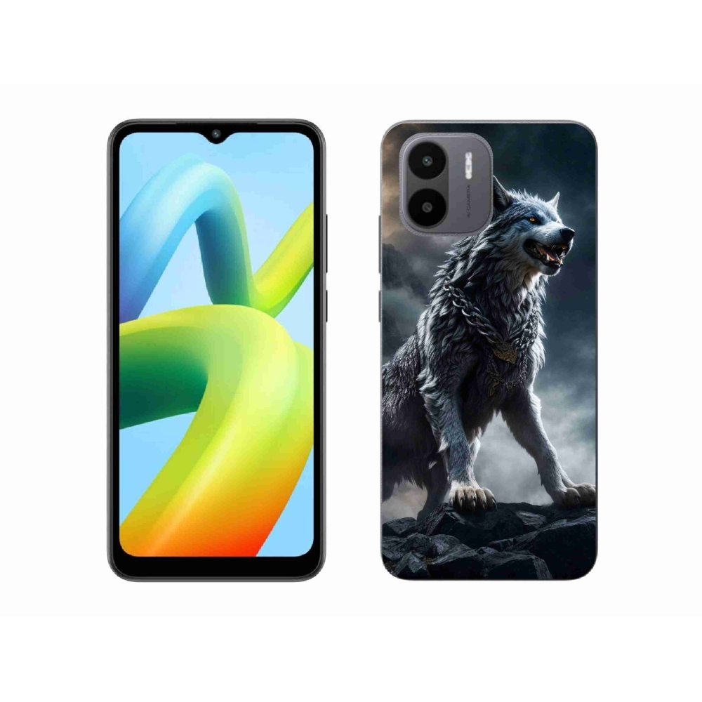 Gelový kryt mmCase na Xiaomi Redmi A1/Redmi A2 - vlk 1