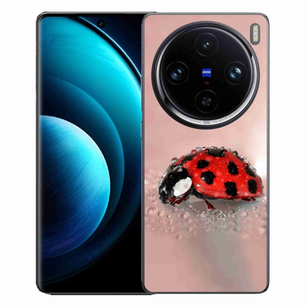 Gelový kryt mmCase na Vivo X100 Pro 5G - beruška