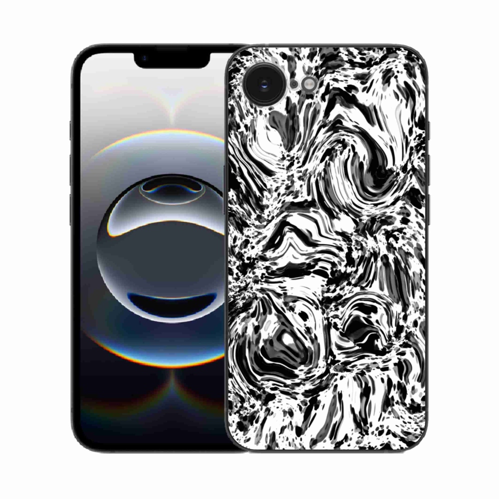 Gelový kryt mmCase na iPhone 16e - abstrakt 4